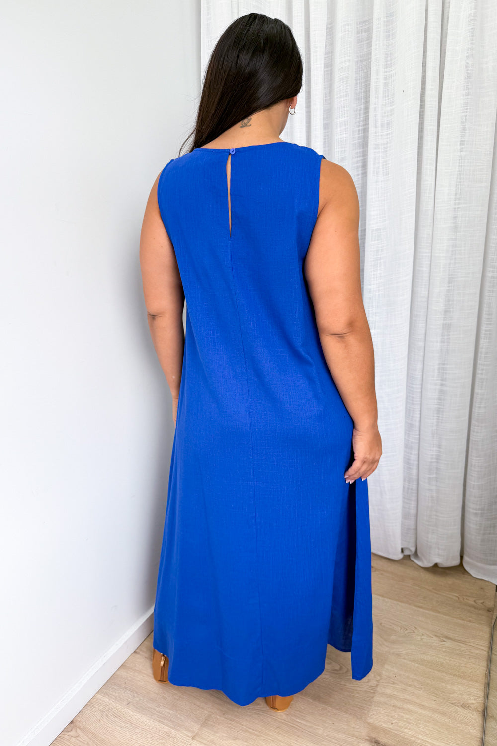 Noel Dress - Cobalt Blue