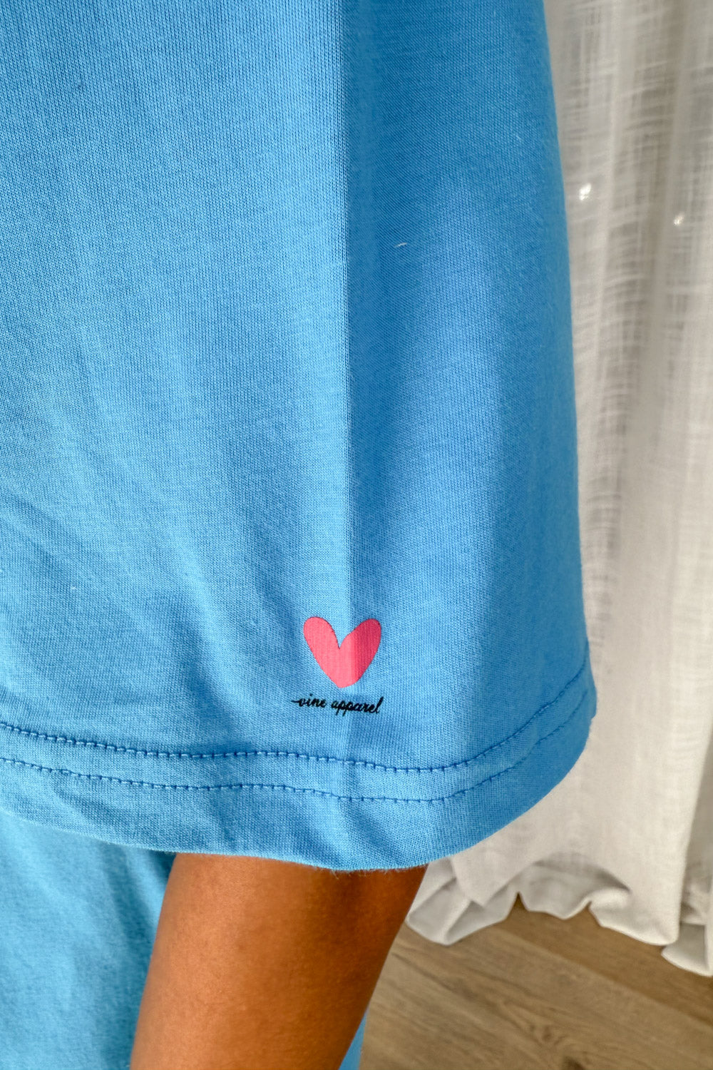 Finn Tee - Cornflower Blue