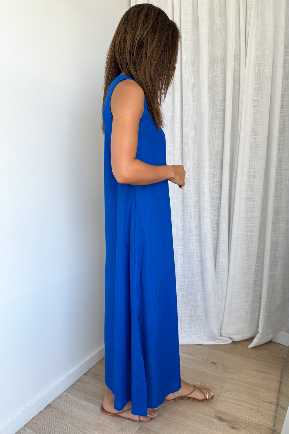 Noel Dress - Cobalt Blue
