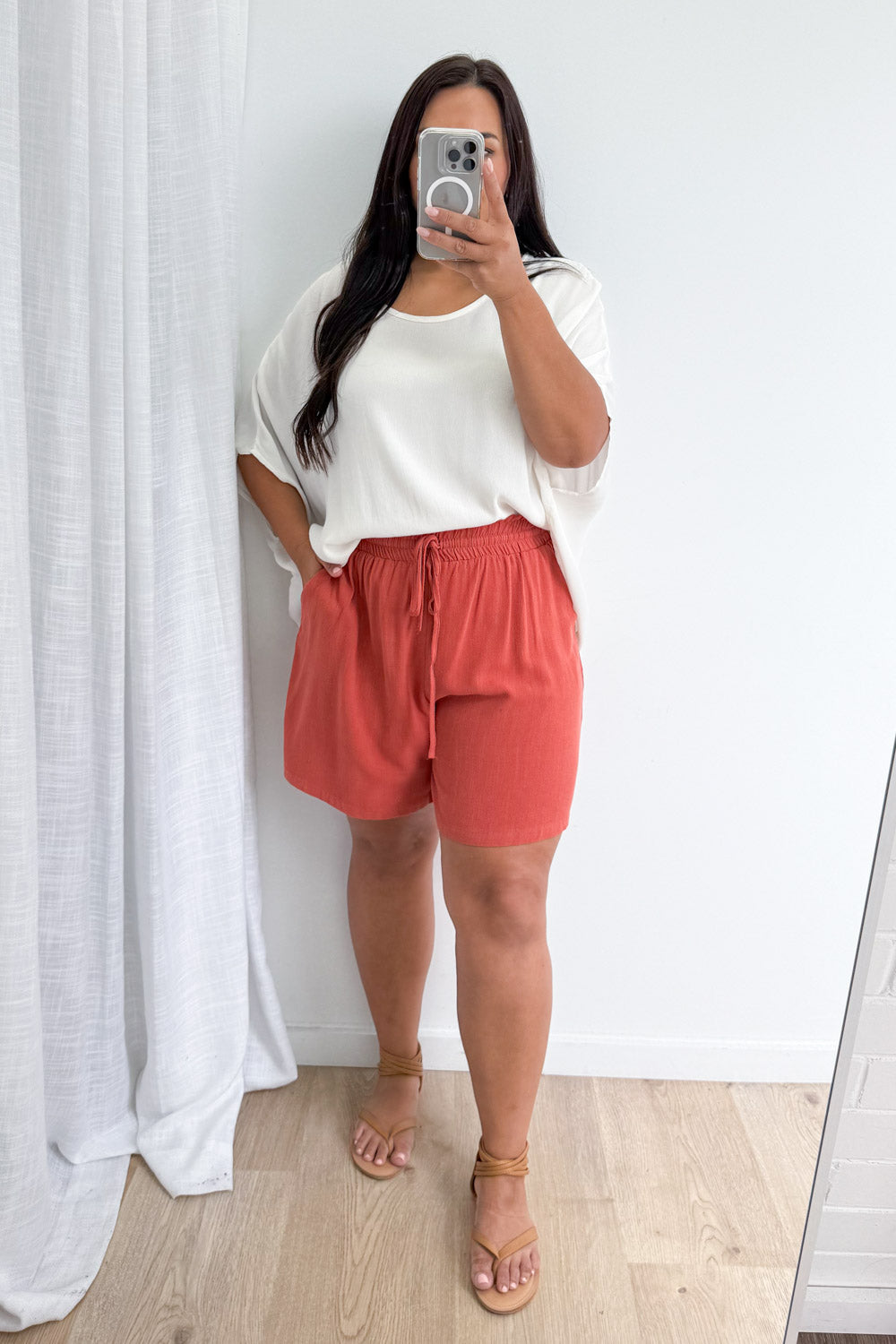 Jordyn Shorts - Rust