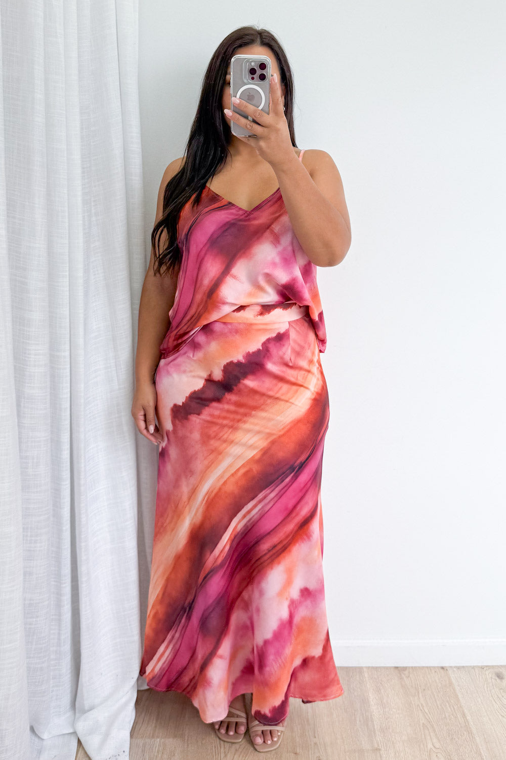 Kel Cami - Pink Orange Sunset