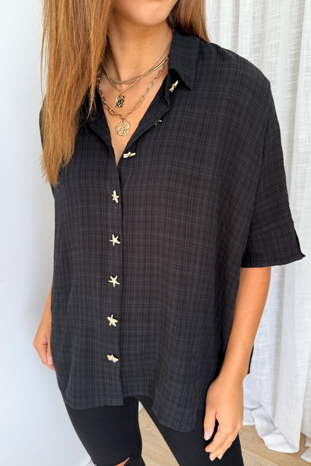Island Air Shirt - Black