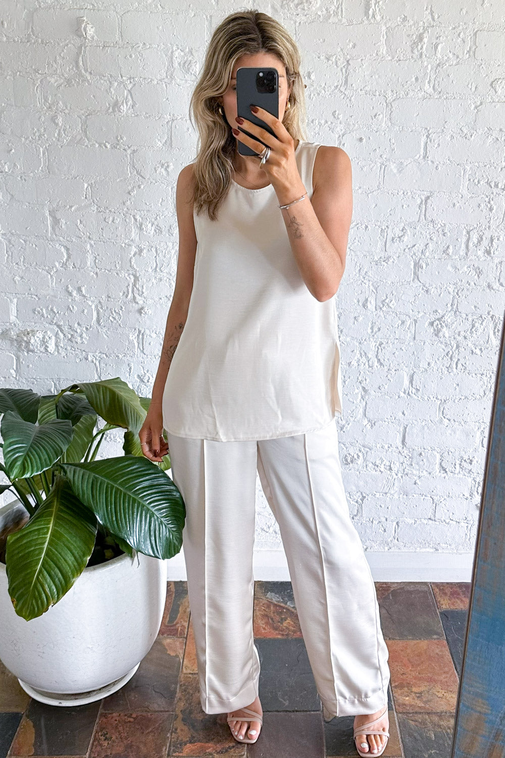 Kimberly Top - Champagne