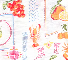 Jordyn Top - White Multi