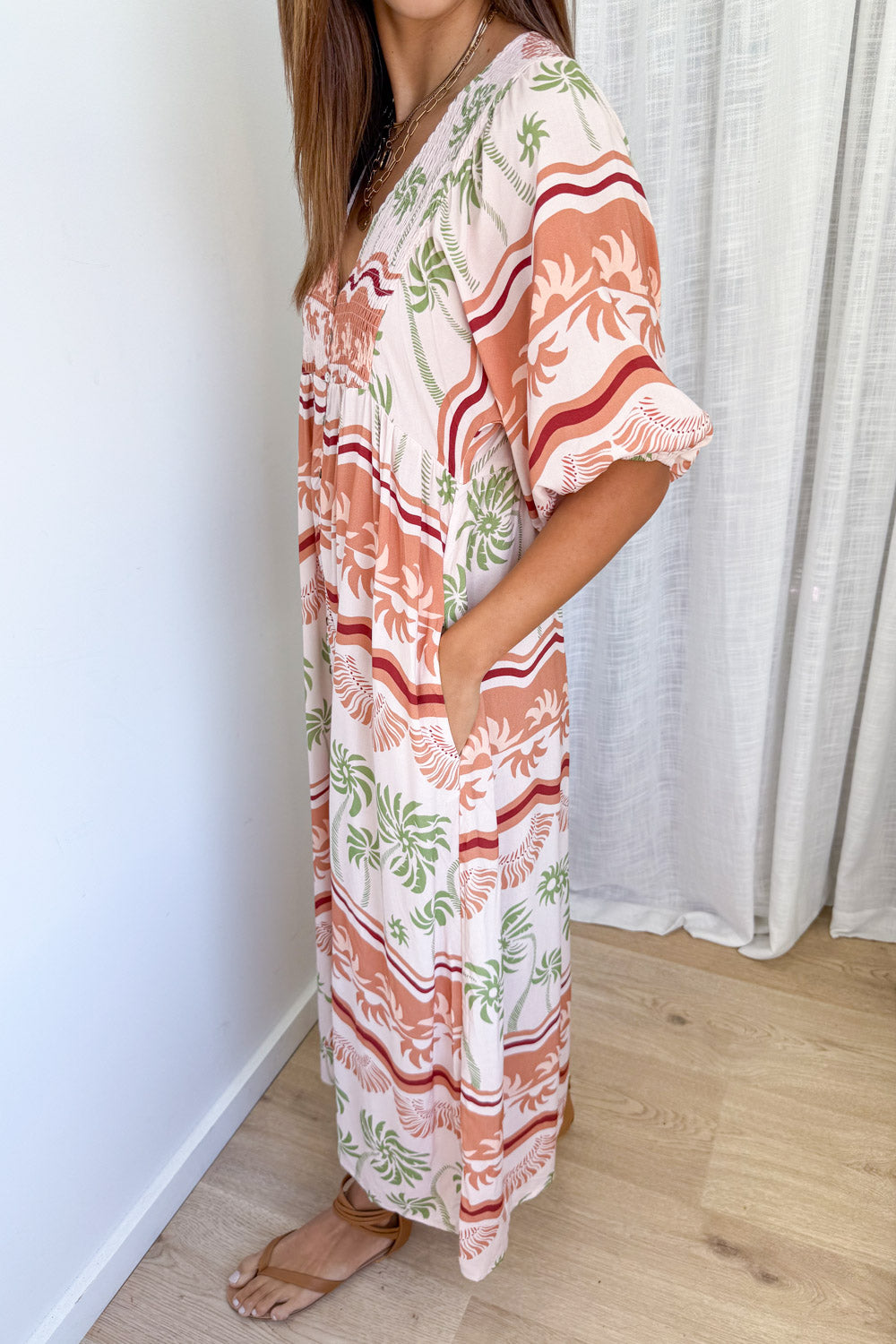 Finn Dress - Pink Clay