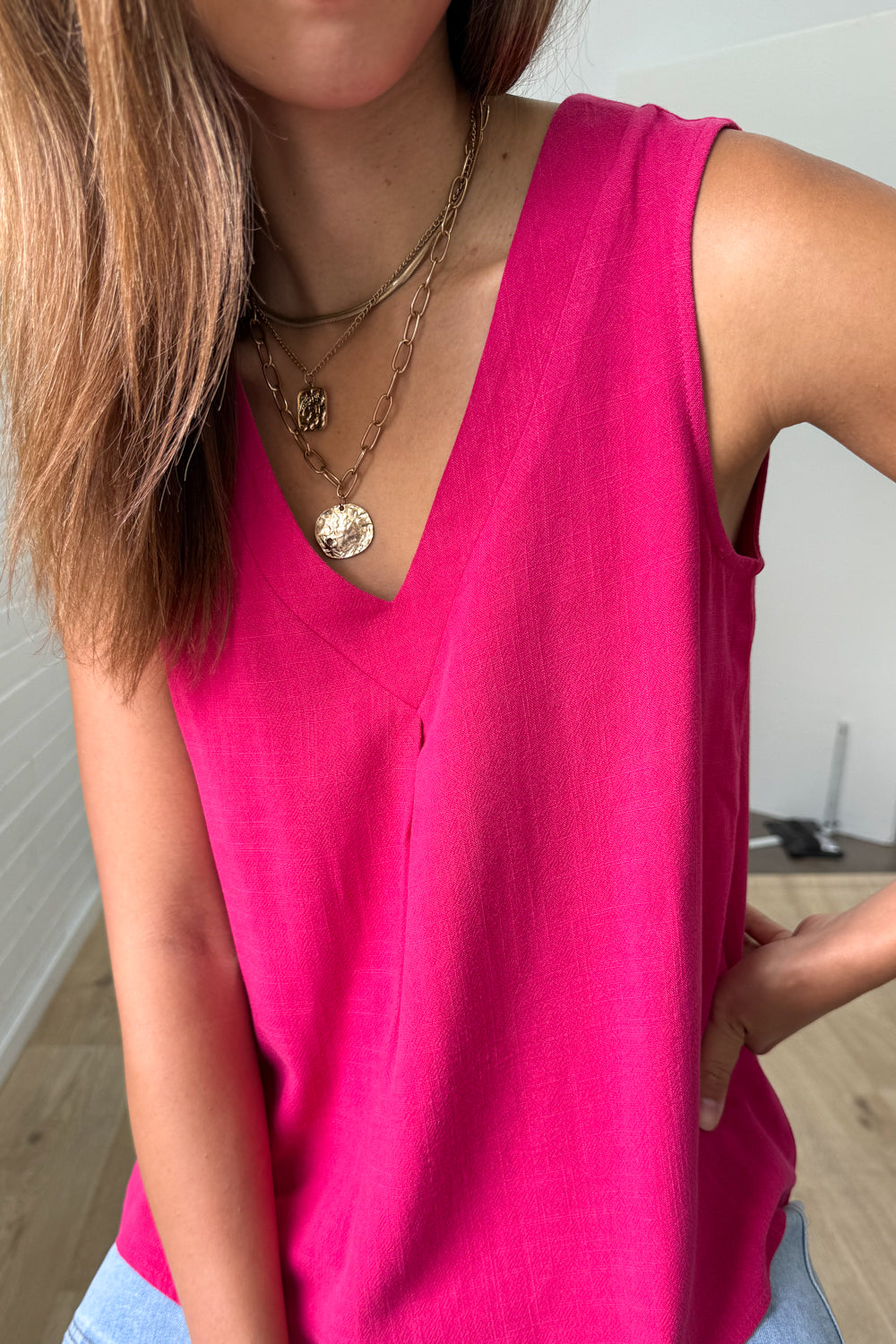 Ember Top - Fuchsia