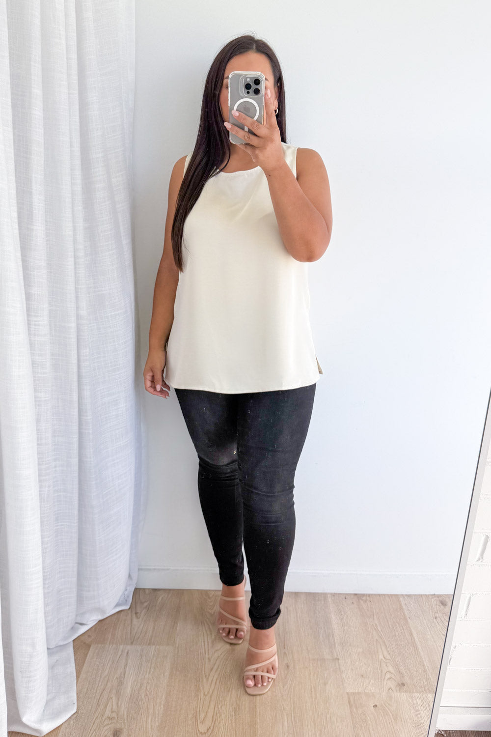 Kimberly Top - Champagne