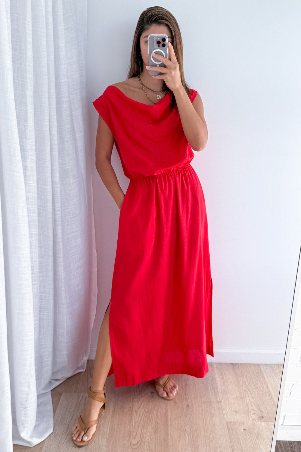 Heidi Dress - Red
