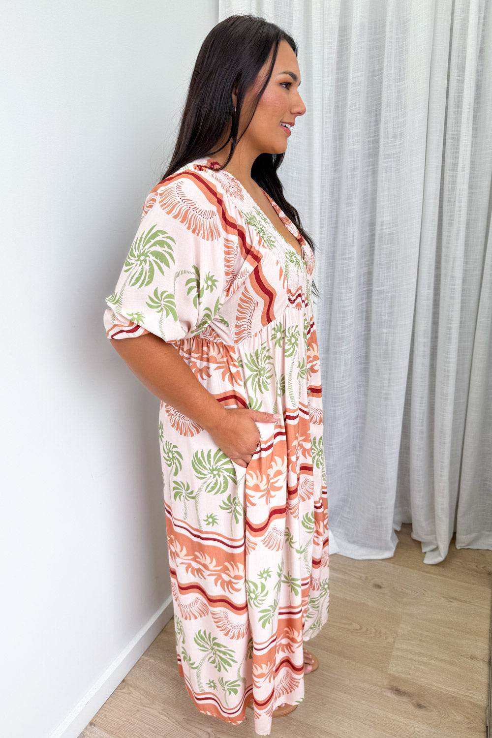 Finn Dress - Pink Clay