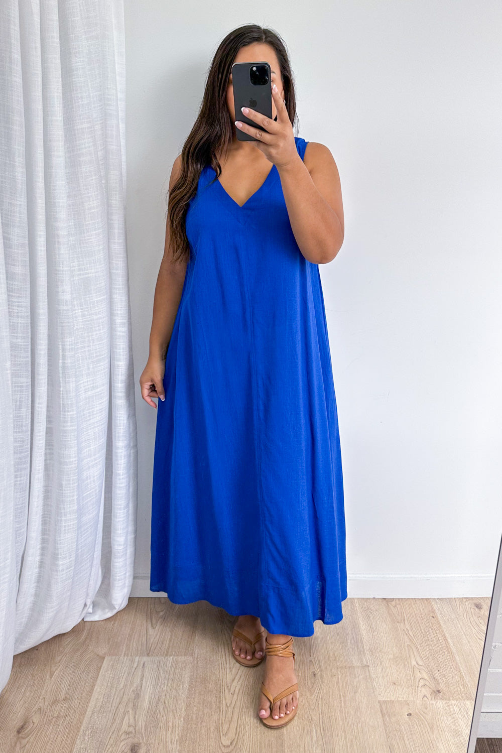 Noel Dress - Cobalt Blue