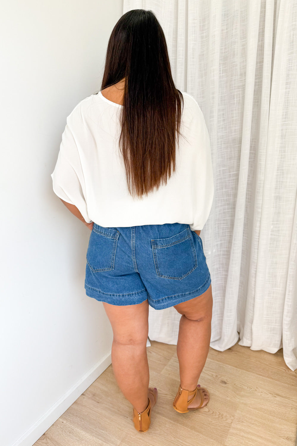 Dune Shorts - Mid Denim