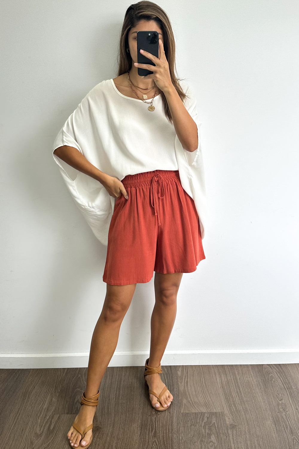 Jordyn Shorts - Rust