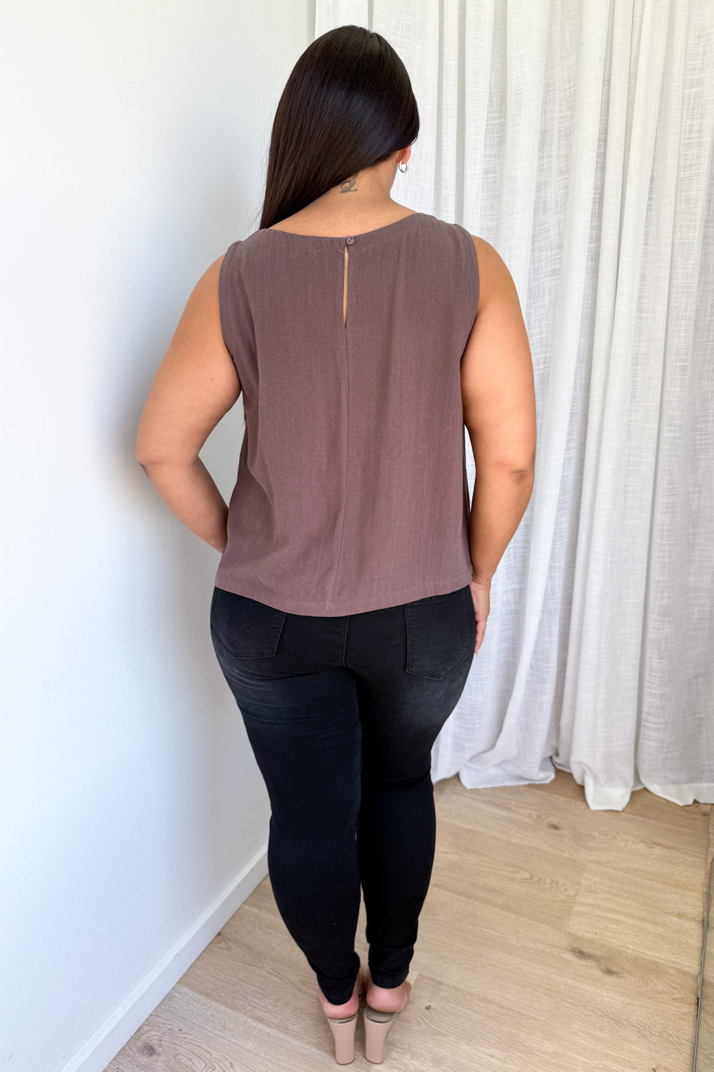 Rafaela Linen Top