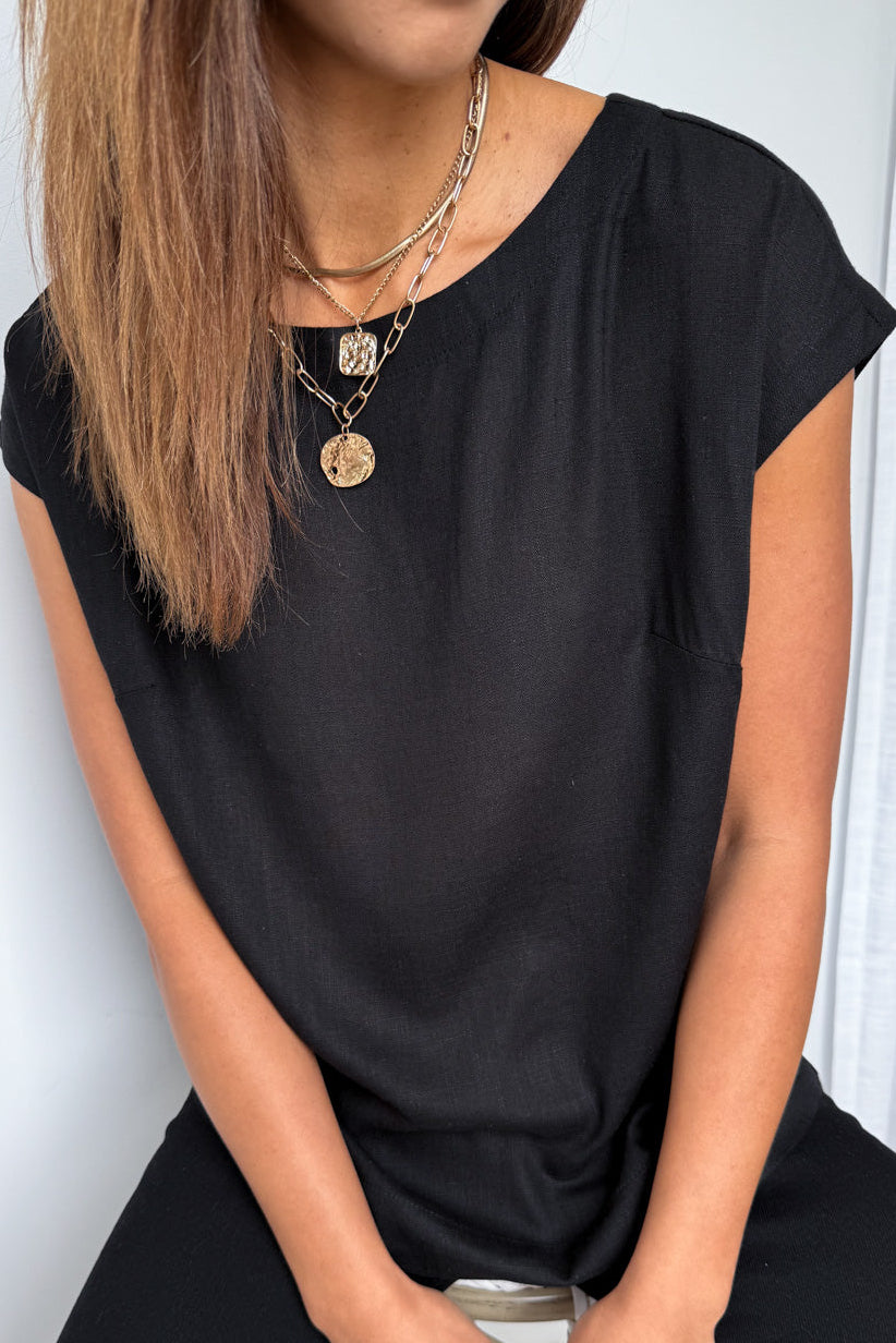 Brynlee Top - Black