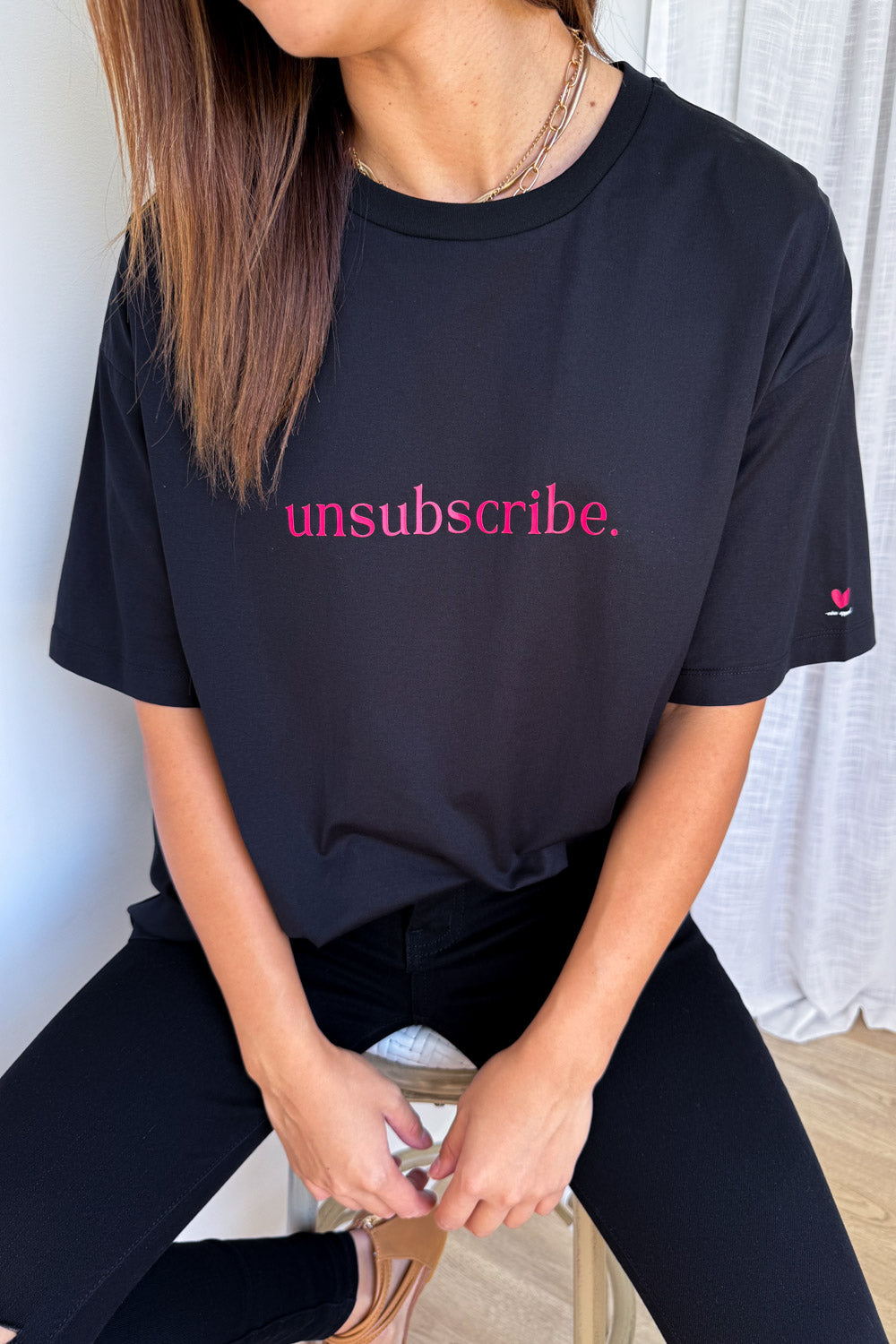 Unsubscribe Oversized Tee
