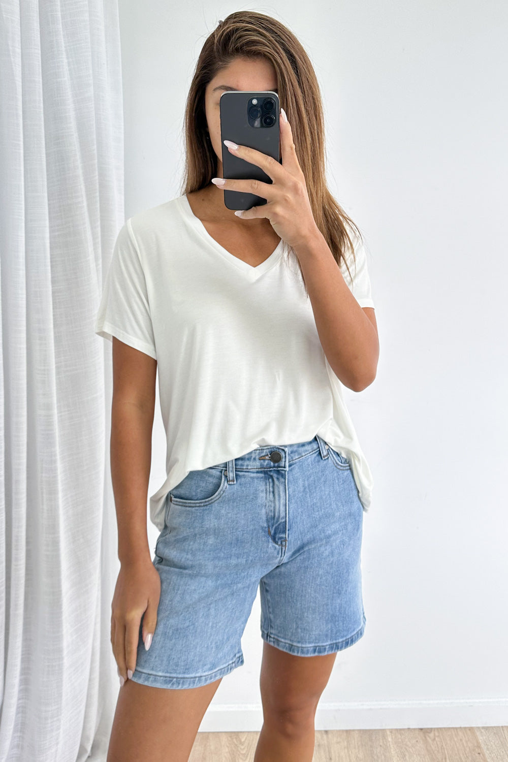 Jet Shorts - Light Denim