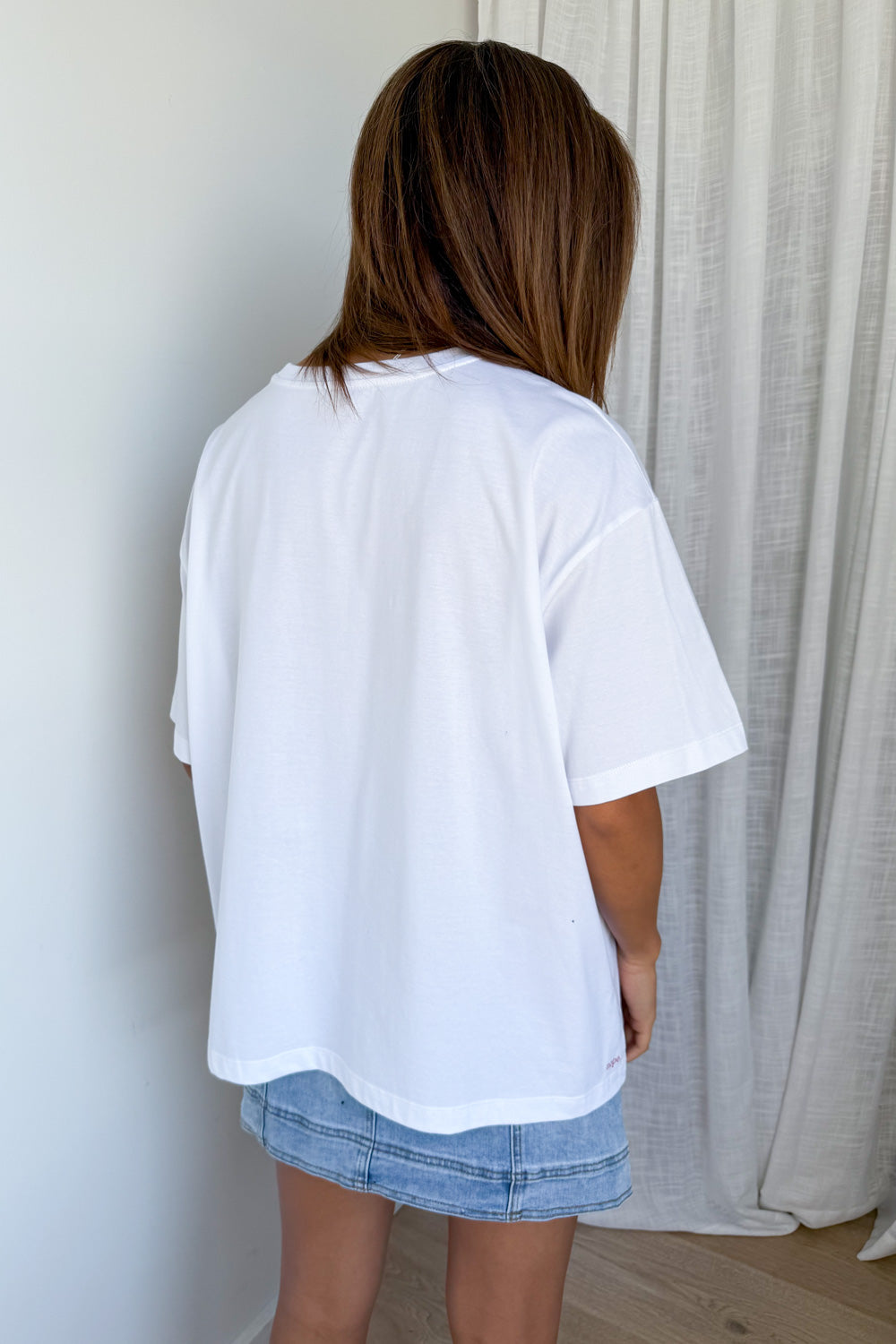 Nope Oversized Tee - White