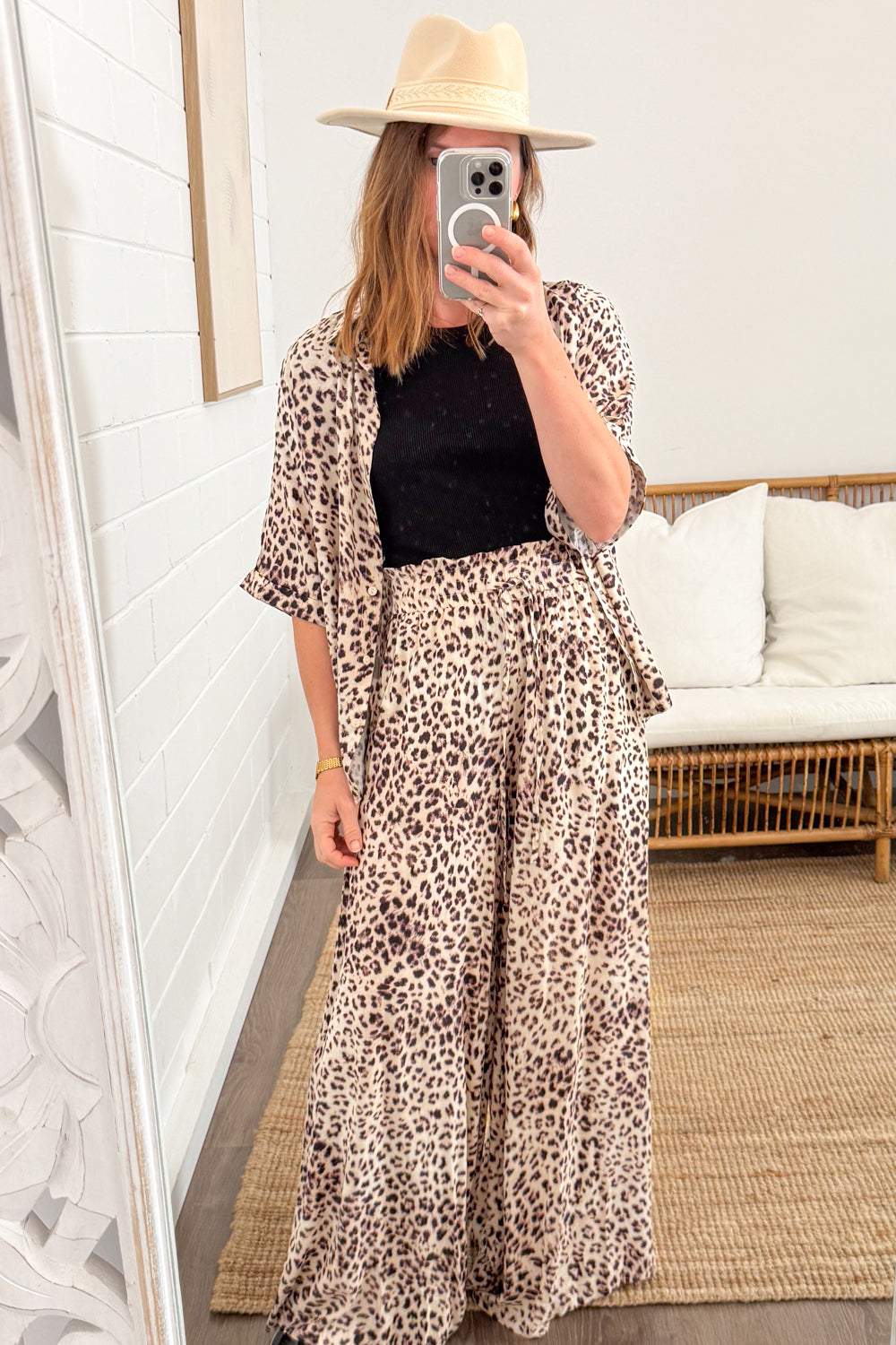 Eros Shirt - Leopard