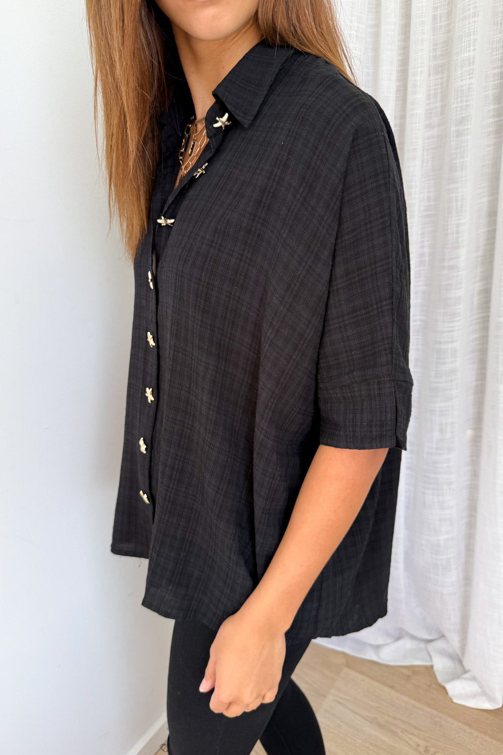 Island Air Shirt - Black