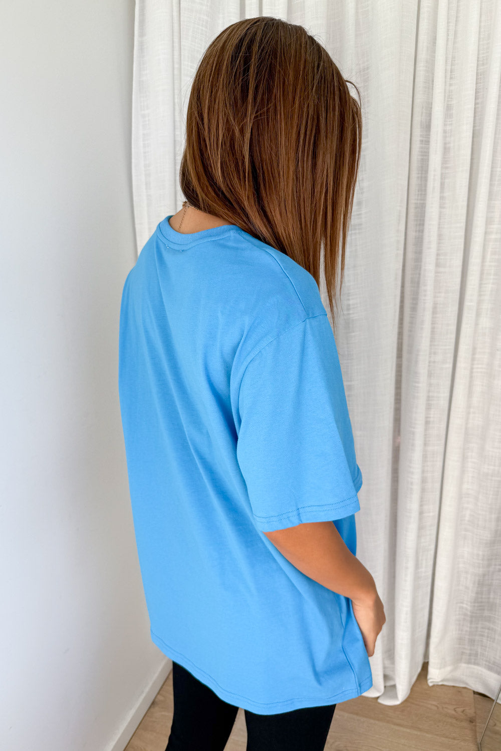 Finn Tee - Cornflower Blue