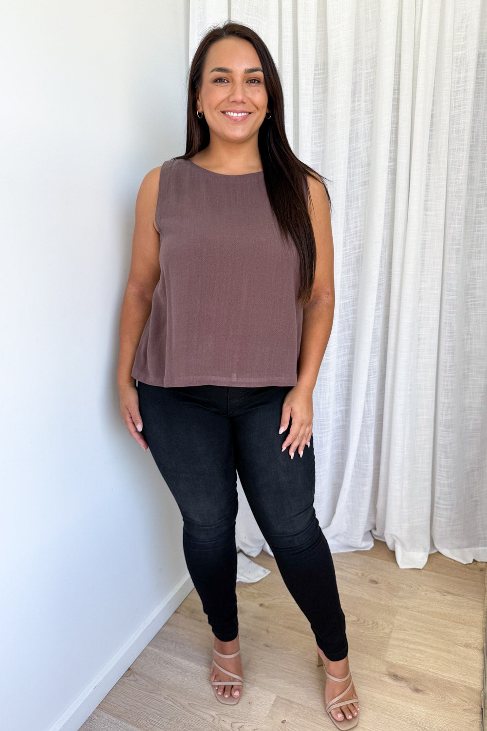 Rafaela Linen Top